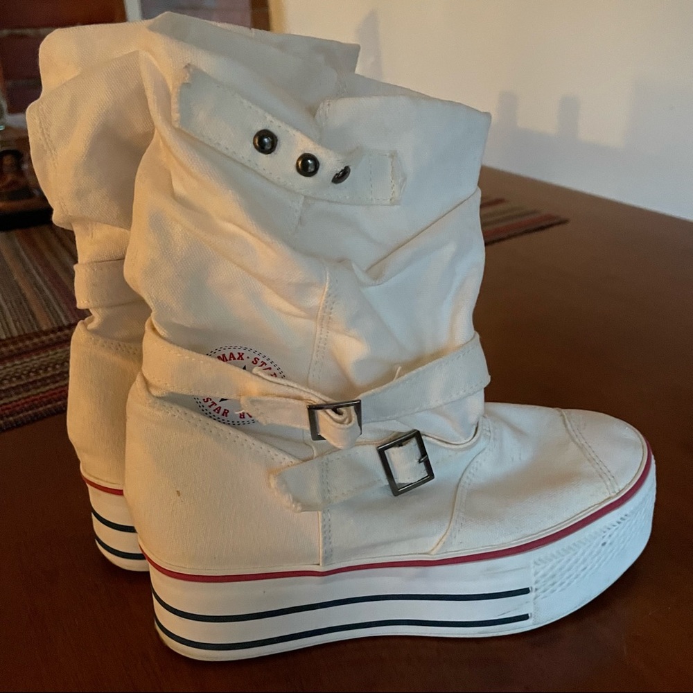 Max Star Platform Booties - image 6